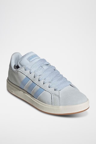 Baskets en nubuck Base - Bleu clair