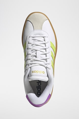 Baskets plateformes en cuir Court - Blanc