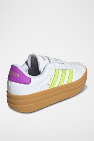 Baskets plateformes en cuir Court - Blanc