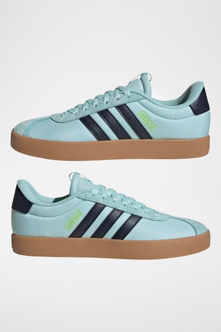 Baskets en cuir Vl Court 3.0 - Turquoise