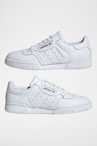Baskets en cuir Powerphase - Blanc