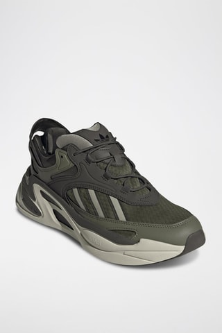 Baskets Ozmorph - Vert olive et anthracite