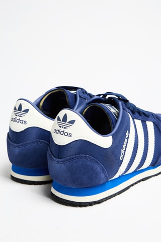 Baskets en nubuck - Bleu marine