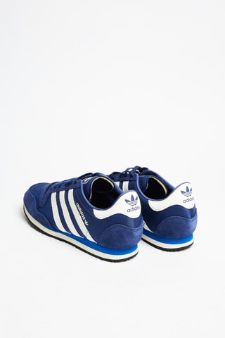 Baskets en nubuck - Bleu marine