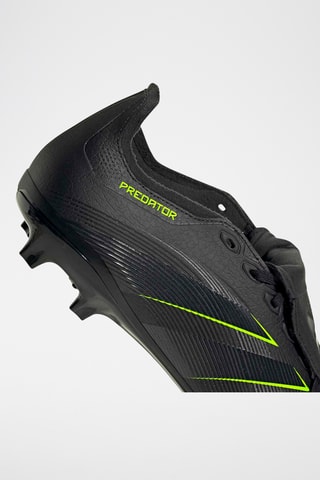 Chaussures de football en cuir P3 - Noir