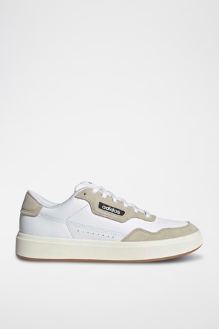 Chaussures de tennis en cuir Park - Blanc