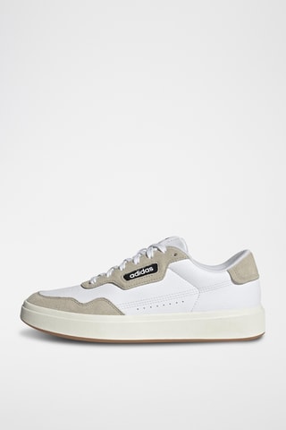 Chaussures de tennis en cuir Park - Blanc