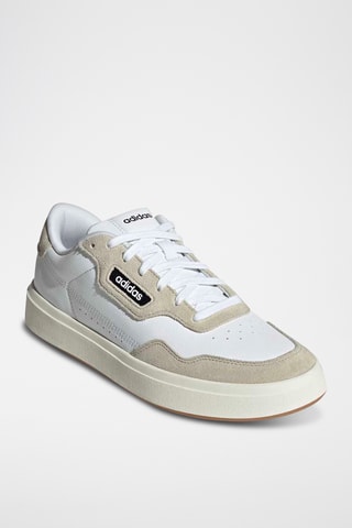Chaussures de tennis en cuir Park - Blanc