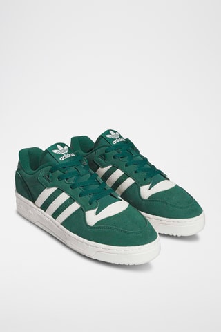 Chaussures de skateboard en nubuck Rivalry Low - Vert foncé