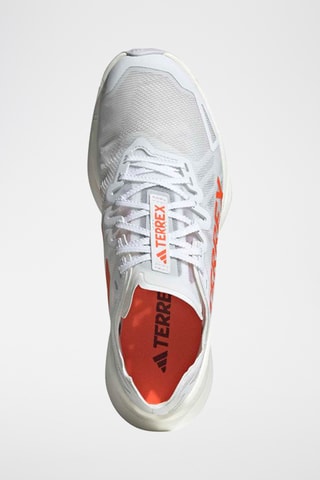 Chaussures de running Terrex Agravic Speed Ultra - Blanc et orange