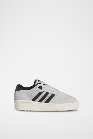 Chaussures de basketball en cuir Rivalry Low - Gris clair