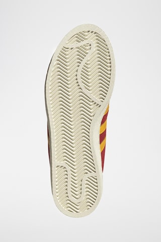 Chaussures de basketball en cuir Jabbar - Bordeaux et moutarde