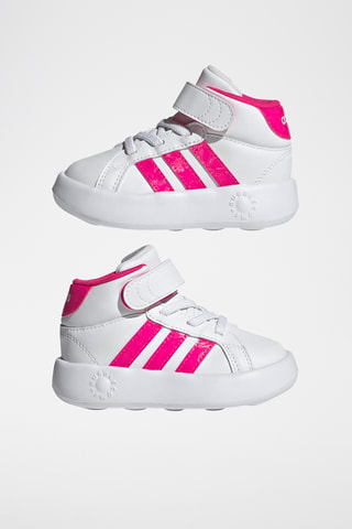 Chaussures de tennis montantes Grand Court Mid I - Blanc