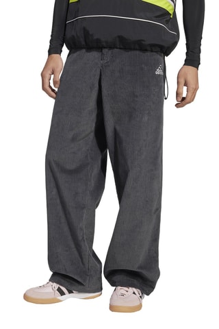 Pantalon loose en velours Cord - Gris foncé
