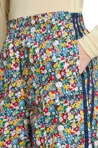 Pantalon ample de survêtement Liberty London - Jaune et bleu