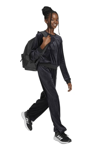 Pantalon de survêtement en velours Junior Girl Holiday Pack - Noir