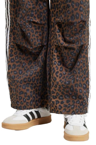 Pantalon loose Graphic - Marron