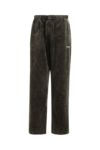 Pantalon loose en velours - Noir