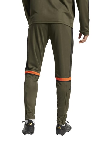 Pantalon regular de football Squadra 25 - Vert olive