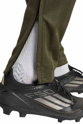 Pantalon regular de football Squadra 25 - Vert olive