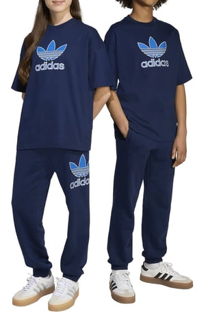Pantalon loose Adicolor - Bleu marine