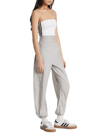 Pantalon de survêtement taille haute - Gris clair