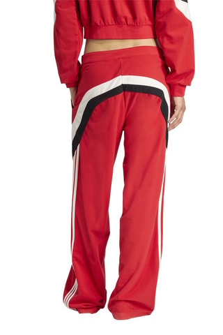 Pantalon loose de survêtement Blocking - Rouge