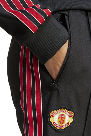 Pantalon regular de survêtement Manchester United Terrace Icons - Noir