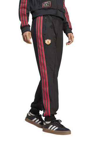 Pantalon regular de survêtement Manchester United Terrace Icons - Noir