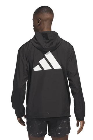 Veste de running à capuche Run It - Noir