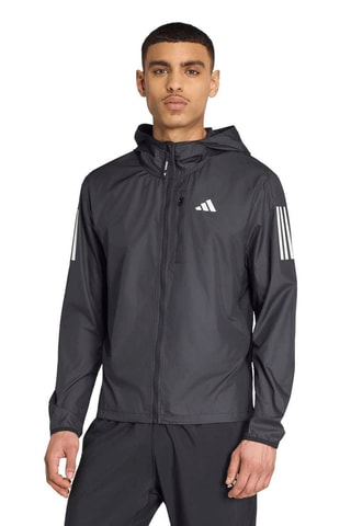 Veste de running à capuche Otr - Noir