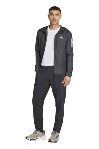Veste de running à capuche Otr - Noir