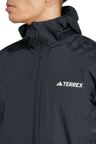 Veste de randonnée à capuche Terrex Xperior Hybrid - Noir