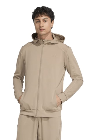 Veste d’entraînement à capuche Puremotion - Marron
