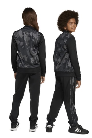 Veste de survêtement Seasonal Essentials Camouflage - Noir