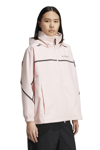 Veste à capuche de randonné - Rose