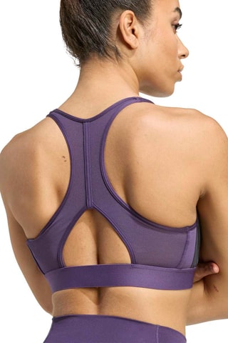 Brassière d’entraînement push-up Powerreact - Violet