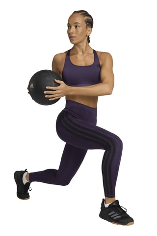 Brassière d’entraînement push-up Powerreact Essentials - Violet