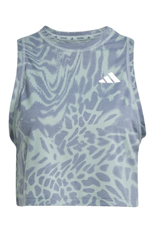 Crop top d’entraînement Essentials - Gris