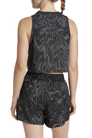 Crop top d’entraînement Essentials - Noir
