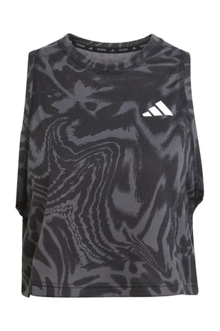 Crop top d’entraînement Essentials - Noir