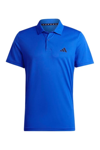 Polo regular d’entrainement Train Essentials - Bleu électrique