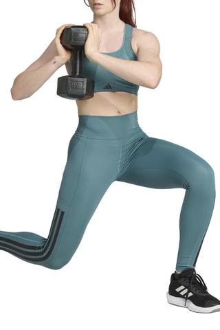 Legging d’entraînement taille haute Strength - Vert d’eau
