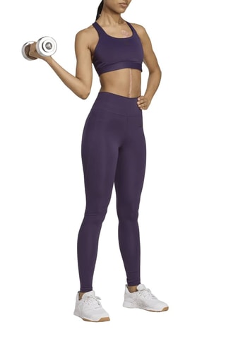 Legging d’entraînement taille haute Workout Essentials - Violet