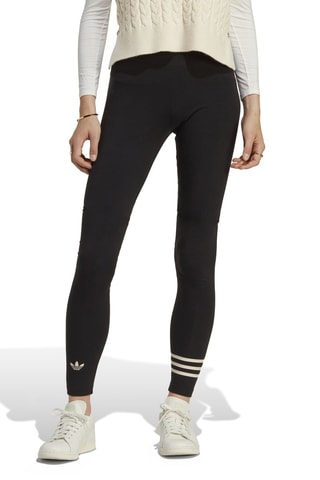 Legging de running taille haute Adicolor - Noir