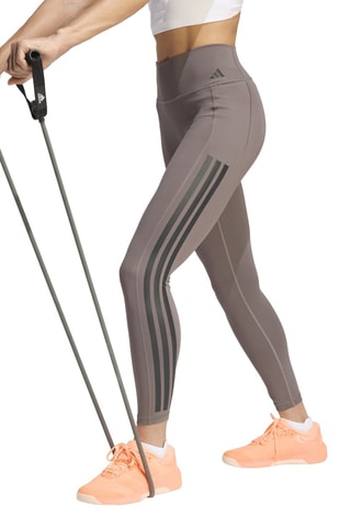 Legging d’entraînement taille haute - Marron foncé