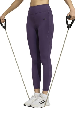 Legging d’entraînement 7/8 taille haute - Violet