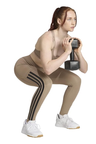 Legging d’entraînement taille haute - Marron