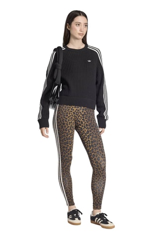 Legging taille haute - Marron et noir