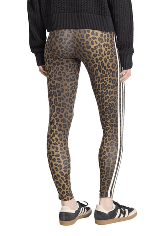 Legging taille haute - Marron et noir